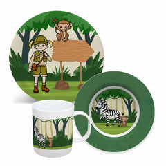 Capella Kid Zoologist Set (BPA-Free, Non-Toxic, Dishwasher & Microwave Safe) (Copy)