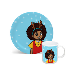 Kids Holiday Dinnerware Set