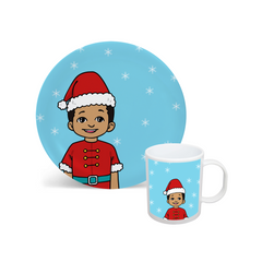 Kids Holiday Dinnerware Set